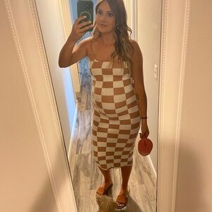 Checkered dress